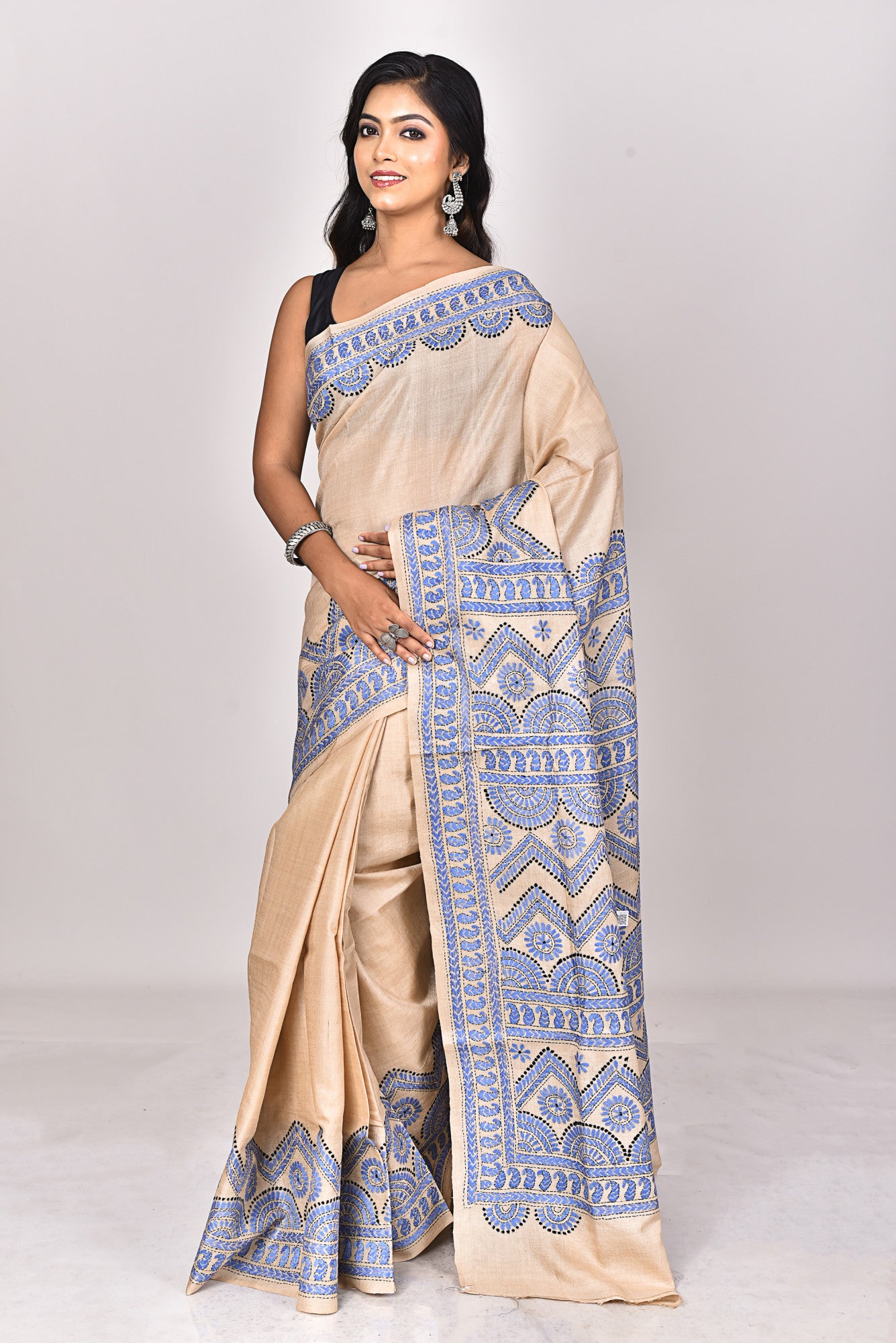 GACHI SILK KANTHA SAREE