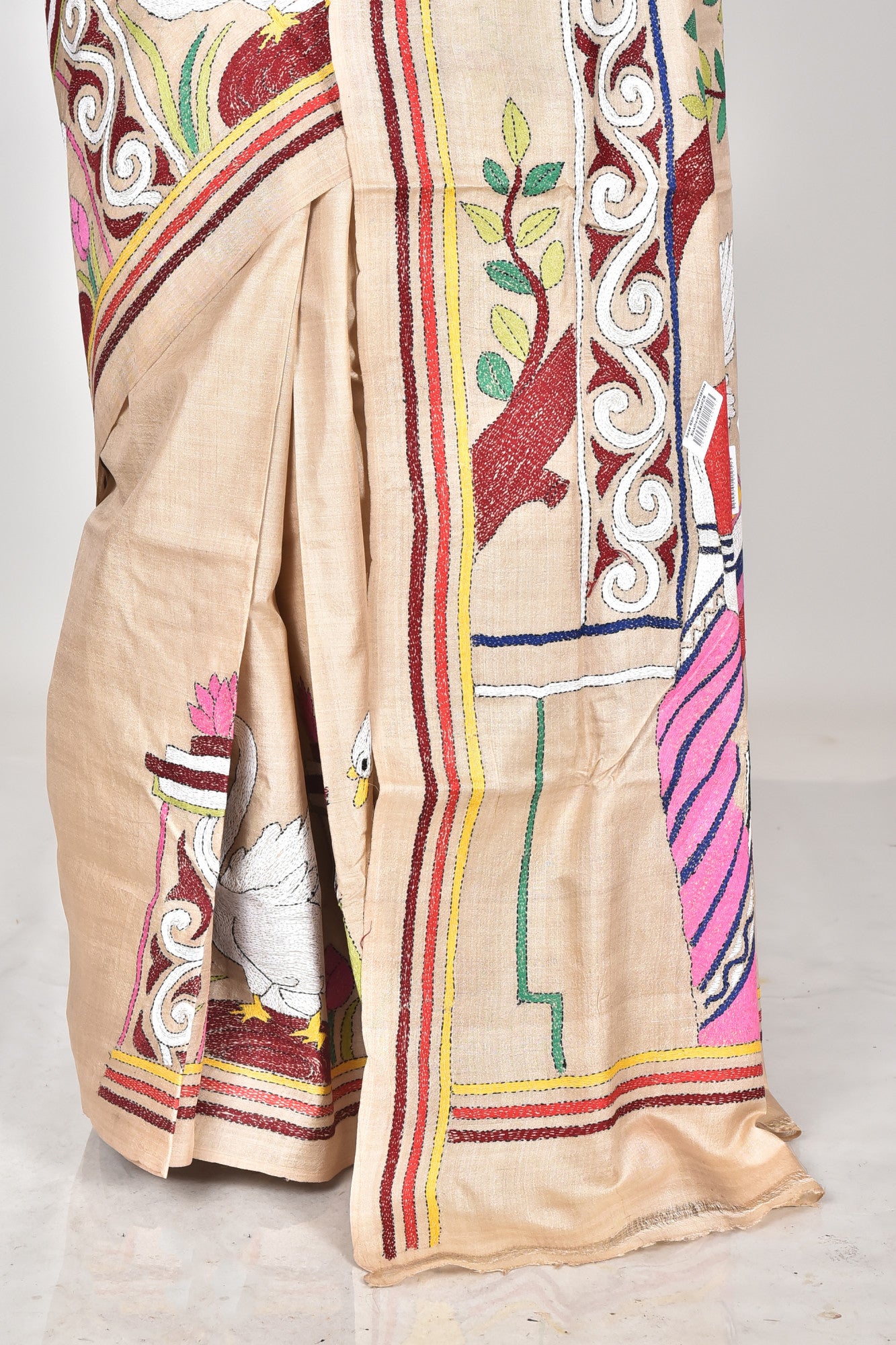 GACHI SILK KANTHA SAREE Thumbnail