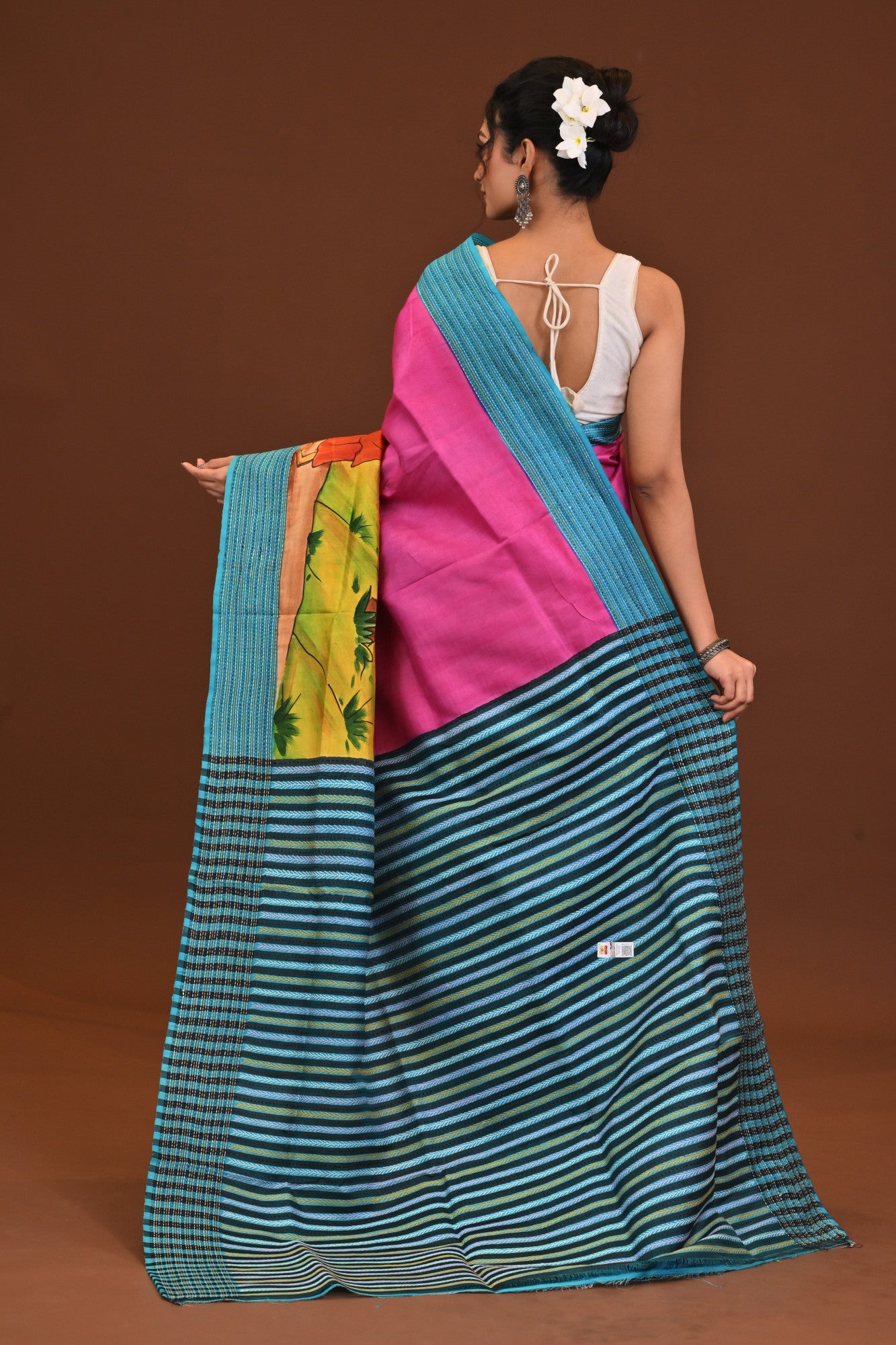Jalchuri Silk Katha Saree Thumbnail