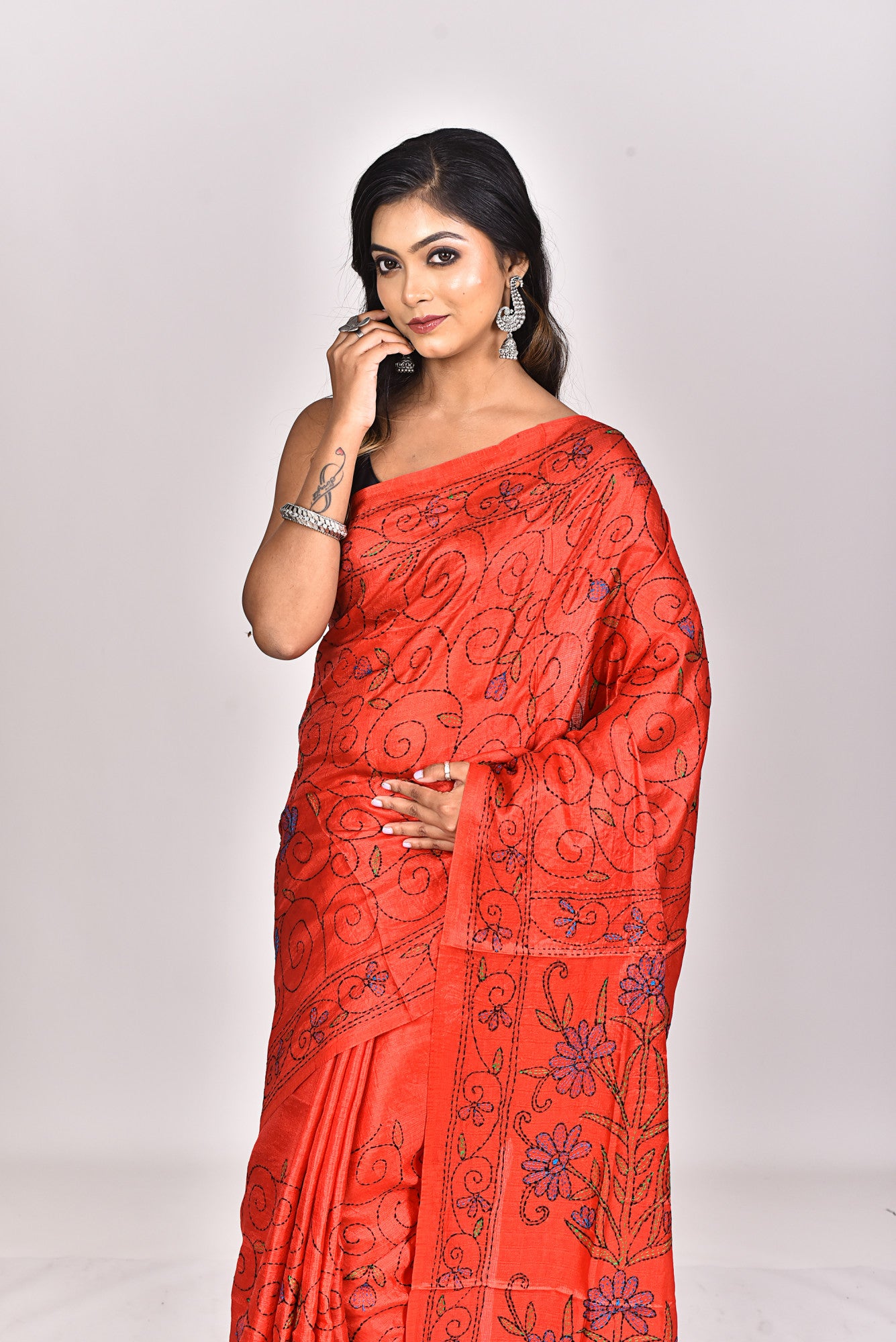 NEW ASSAM BS KANTHA SAREE Thumbnail
