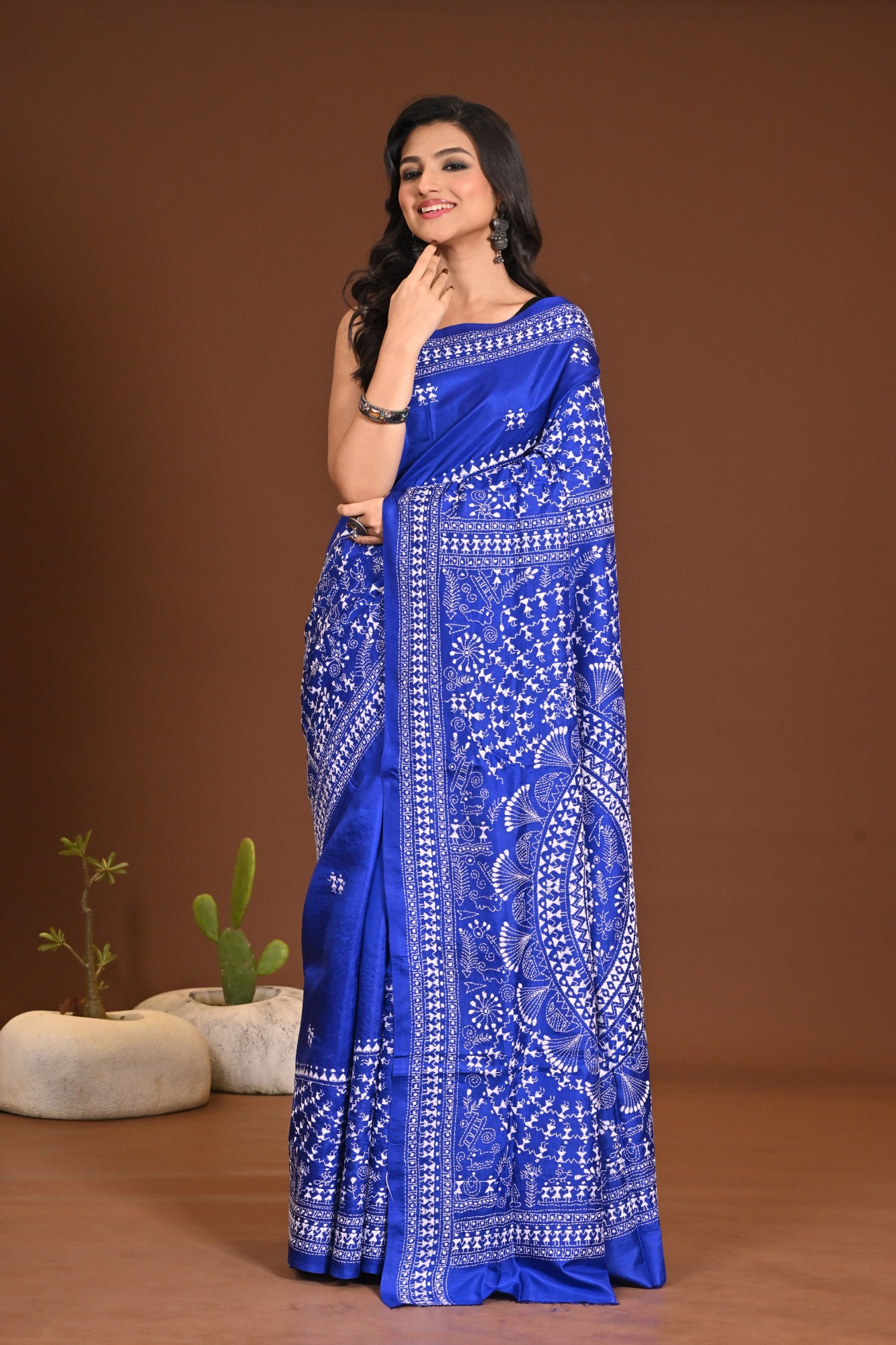 GACHI SILK KANTHA SAREE
