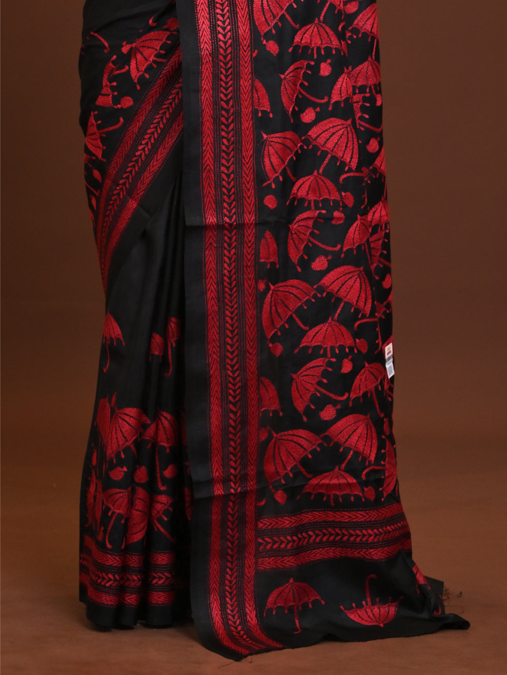 Pure Silk Kantha Saree Thumbnail