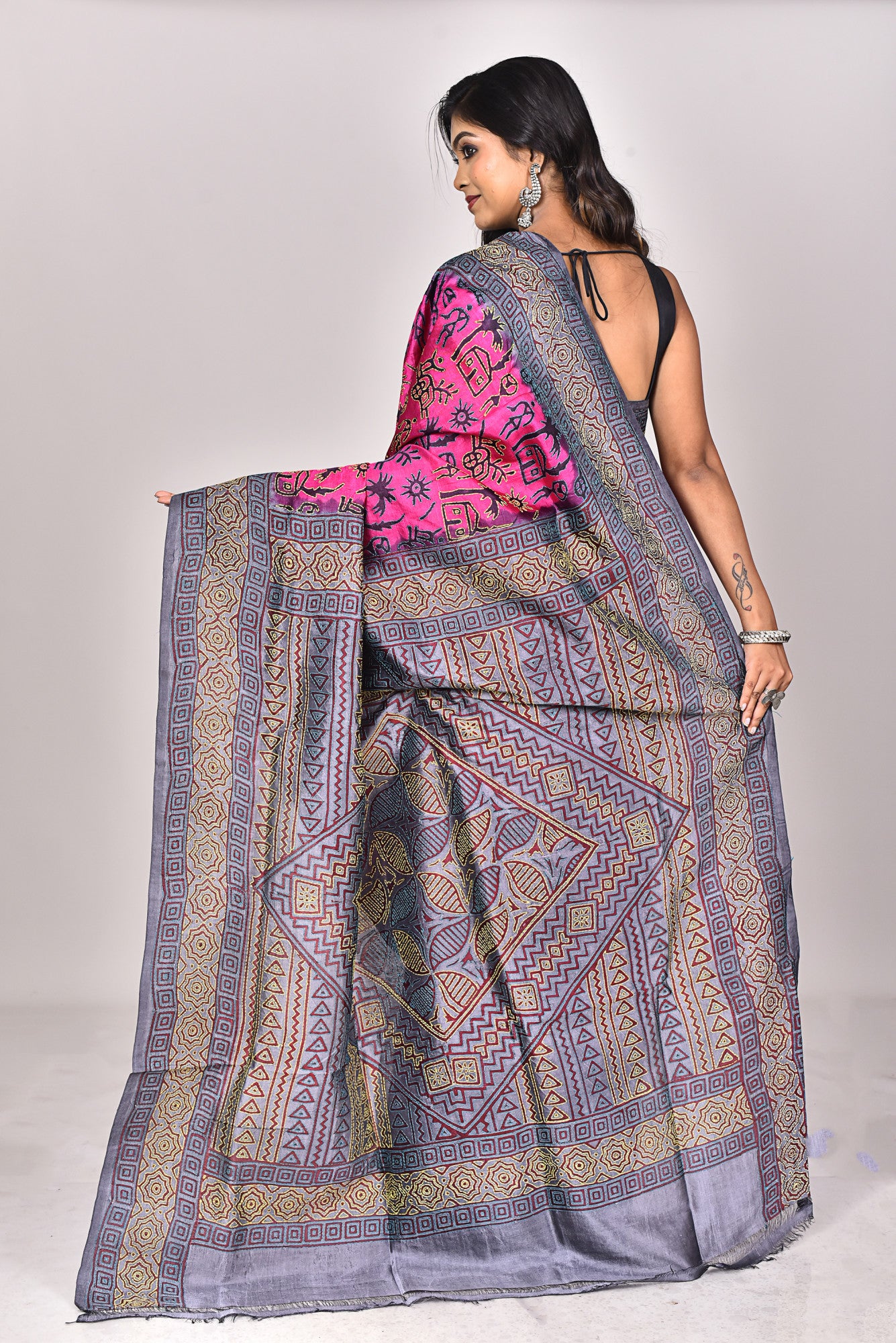 KHADI KANTHA SAREE